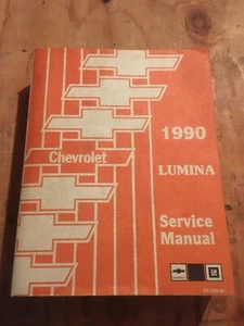 Genuine Gm 1990 Chevrolet Lumina Factory Shop Manual - Picture 1 of 3