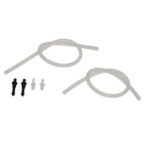 2x Silikon - Cappuccino Schlauch für Jura-Vollautomaten inkl. Anschlüssen / E14