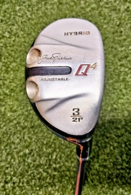 Jack Nicklaus Q4 Ajustable 3 Híbrido 21* / Derecha / Uniflex Grafito ~40" / jd1731 Foto 1 de 4