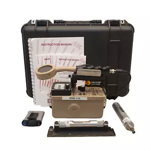 LUDLUM 14C Survey Geiger Meter 44-38 Energy & 44-9 Pancake Probe con estuche Pelican - Imagen 1 de 20