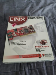 Pinnacle 3 Ports PCI Firewire Card External IEEE 1394 Ports DV CIB w/ Studio CD - Zdjęcie 1 z 8