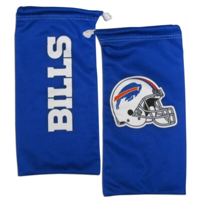 Buffalo Bills Sunglasses Microfiber Bag for Sunglasses Glasses NFL Football - Image 1 of 3