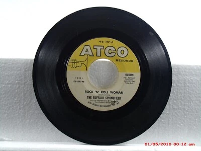 THE BUFFALO SPRINGFIELD-(45)-ROCK 'N' ROLL WOMAN / A CHILD'S CLAIM TO FAME- 1967 - Image 1 of 2