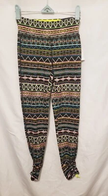 Aeropostale Live Love Dream Yoga Leggings XS Multicolor Mid Rise Ankle Length - Image 1 of 4