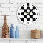 Decorative Wall Clock 12inch Silent Clock for Kitchen Bedroom Living Room