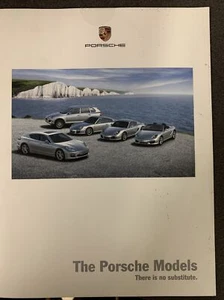 PORSCHE LÍNEA MODELO COMPLETO FOLLETO DE VENTAS DESPLEGABLE 2009 EDICIÓN EE. UU. BONITO - Imagen 1 de 4