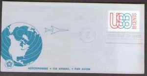 US. UC48, 18c. USA, Letter Sheet for Foreign Postage. FDC. MNH. 1974 - Picture 1 of 1