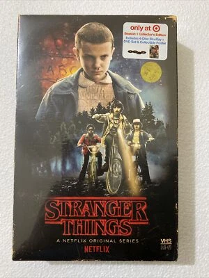 STRANGER THINGS SEASON 1 COLLECTOR'S EDITION BLU-RAY DVD DISC BOX SET NEW Foto 1 de 4