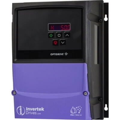 ODE-3-220105-1F4A Invertek VFD 3HP 10.5A 200V-240V 1Ph/3Ph VFDexchange — 第 1/4 张图片