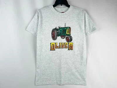 [NUEVO] Camiseta Gris Tractor Farmer Diseño Vintage OLIVER Unisex Adulto S Foto 1 de 3