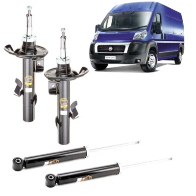 KIT 4 AMMORTIZZATORI FIAT DUCATO PEUGEOT BOXER CITROEN JUMPER 2006-2020 - Immagine 1 di 2