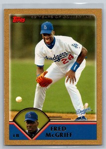 2003 Topps Traded & Rookies Gold /2003 #T99 Fred McGriff nr-mt