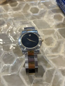 MOVADO MUSEUM DRESS WATCH 81 E4 1893 Gold Plated - Picture 1 of 6
