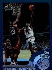 2002-03 Topps Chrome Refractors Timberwolves Basketball Card #118 Joe Smith