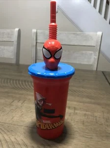 Zak BPA Free 15 oz Buddy Sip Tumbler w/ Lid & Straw Spider man Spiderman - Picture 1 of 7