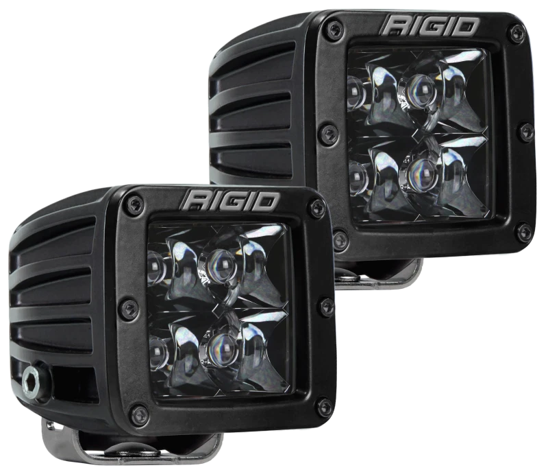 Cápsula de luz puntual Rigid Industries Black D-Series Pro Midnight Edition - Par Foto 1 de 1