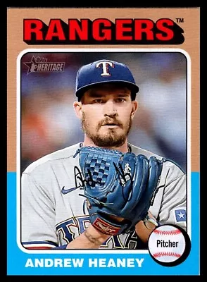 2024 Topps Heritage #478 Andrew Heaney - Image 1 of 2