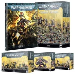 Warhammer 40,000 Orks Miniatures & Accessories | New 40k Kits & Accessories - Picture 1 of 39