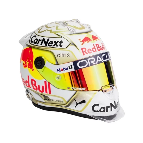 Max Verstappen 2022 1:2 Scale Mini Helmet Cover