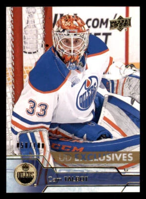 2016-17 Upper Deck Exclusives #74 Cam Talbot /100 - Image 1 of 2