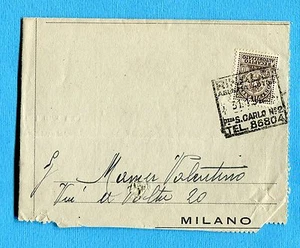RECAPITO AUTORIZZATO - 1942 RINALDI AG.AUT./ P.ZZA S.CARLO 2 (t1149) - Imagen 1 de 1