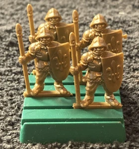 1996 Löwenherz Brettspiel Ersatz Soldaten Gold Minis - Bild 1 von 6