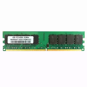 For Intel 4GB 2RX8 PC2-4200U DDR2 533Mhz 240Pin UDIMM Desktop Memory RAM - Picture 1 of 3