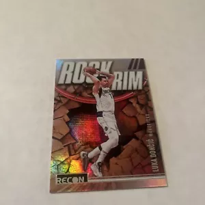 2023 2024 Recon Luka Duncic Dallas Mavericks Rock The Rim 25 - Picture 1 of 2