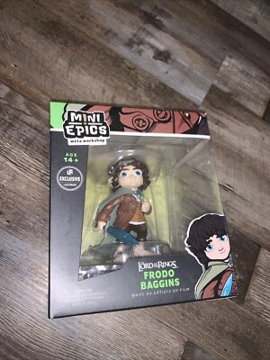 NEW Lord Of The Rings Frodo Baggins Exclusive Figure Mini Epics Weta Workshop - Image 1 of 4