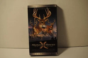 Realtree, Monster Bucks X, Vol. 2, 10th Anniversary, Hunting video, VHS tape - Imagen 1 de 3