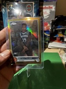 2022-23 Topps Chrome OTE Overtime Elite - Bryson Tiller #81 Gold 48/50 - Foto 1 di 3