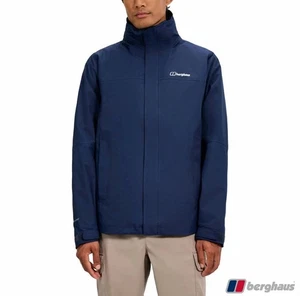 Chaqueta impermeable para exteriores Berghaus RG Alpha para hombre - azul talla grande - Imagen 1 de 8