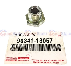 Genuine Hilux LN85 LN81 LN80 LN65 LN61 LN60 LN56 Rear Axle Magnetic Drain Plug - Picture 1 of 2