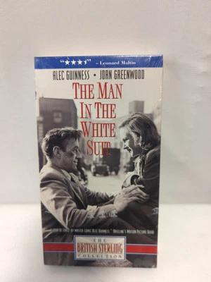 [NEW] [SEALED] The Man in the White Suit (VHS, 1994) - Image 1 of 3