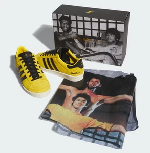 Adidas x Bruce Lee Jabbar Low Supplier Colour Core Black JR1597 - Picture 1 of 9