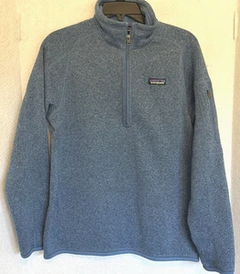 Suéter Mujer Patagonia Azul Mejor Suéter 1/4 Cremallera Polar Grande - Imagen 1 de 5