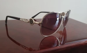 Guess Women's Gold Metal Frame Pilot Sunglasses UVA and UVB Protection RRP£110 - Picture 1 of 15