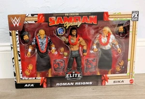WWE Elite Samoan Dynasty Pack 3 Action Figuren Set - Bild 1 von 4