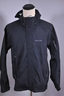 Marmot Precip Rain Jacket Black Men's Large L - Image 1 of 4
