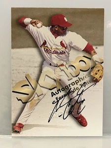 1999 SkyBox Premium Autographics Fernando Tatis Auto Autograph - Picture 1 of 5