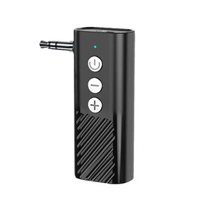 Jack Aux 5.3 Transmitter Receiver Adapter Audio 3.5mm 3-in-1 Wireless Bluetooth - Afbeelding 1 van 19
