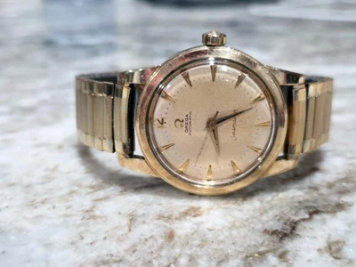 Vintage 1958 Omega Seamaster Automático – Ouro 14k – Cal. 501 – - Imagem 1 de 4