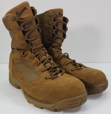 Danner Desert TFX G38 8" Combat Boots Men’s US Sz 9.5 EE NO INSOLES Coyote - Image 1 of 4