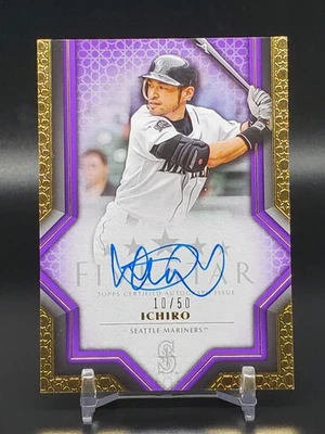2023 Topps Five Star Ichiro Purple Auto /50 Seattle Mariners FSA-ICH - Image 1 of 2