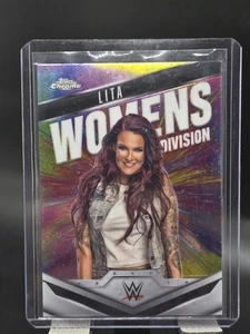 Tarjeta de lucha libre Lita 2025 Topps cromada WWE Women's Division #WD-LIT - Imagen 1 de 2