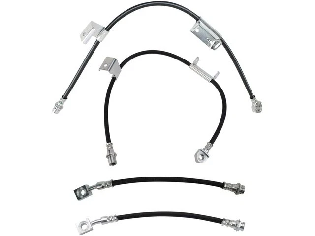 Juego de mangueras de freno delanteras y traseras para Cadillac Escalade EXT 2003 GJ589NX 2002-2006 Foto 1 de 1