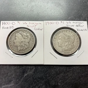 2 1900 O 1 $ ORIGINAL USA MORGAN SILBER DOLLAR KM# 110 NEW ORLEANS - Bild 1 von 4