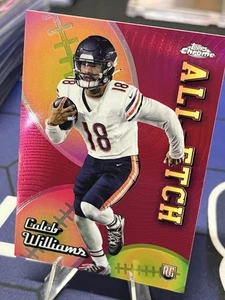 2024 Topps Chrome - All-Etch Caleb Williams #CAE-CW Pink Refractor (RC) - Bild 1 von 4
