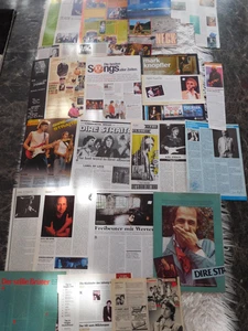 DIRE STRAITS 26 TEILE/PARTS CLIPPINGS LOT SAMMLUNG 0925 - Picture 1 of 1