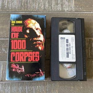 House of 1000 Corpses (VHS, 2002) Rob Zombie VHS Used - Picture 1 of 10